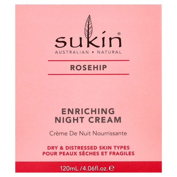 Sukin - Creme Enriquecedor de Noite Rosa Mosqueta 120 ml