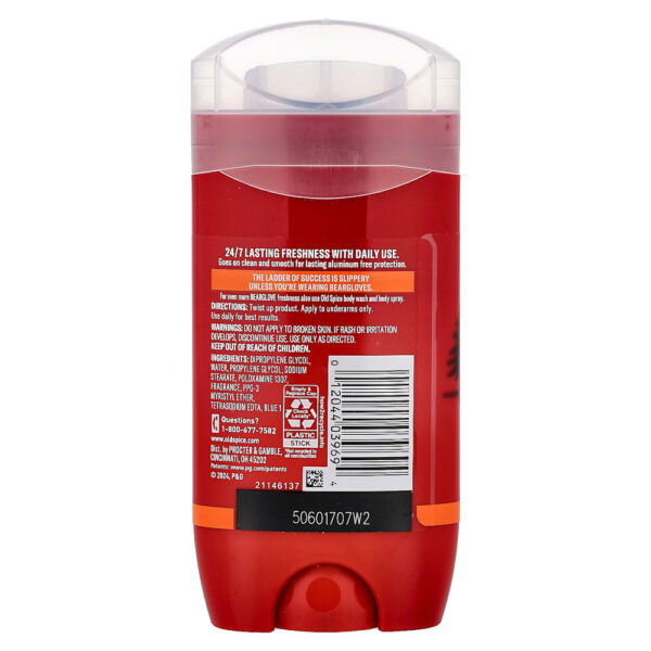 Old Spice - Bearglove Desodorante em Bastão Sem Alumínio Aroma de Pomar 85 g