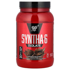 BSN - Isolado Syntha-6 Mix de Proteína em Pó para Bebidas Milk-shake de Chocolate 912 g