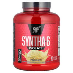 BSN - Syntha-6 Isolado Mix para Bebida de Proteína em Pó Sorvete de Baunilha 1,82 kg