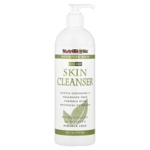 46-17.jpg NutriBiotic - Loção de Limpeza para a Pele Sem Sabonete Peles Sensíveis Sem Perfume 475 ml