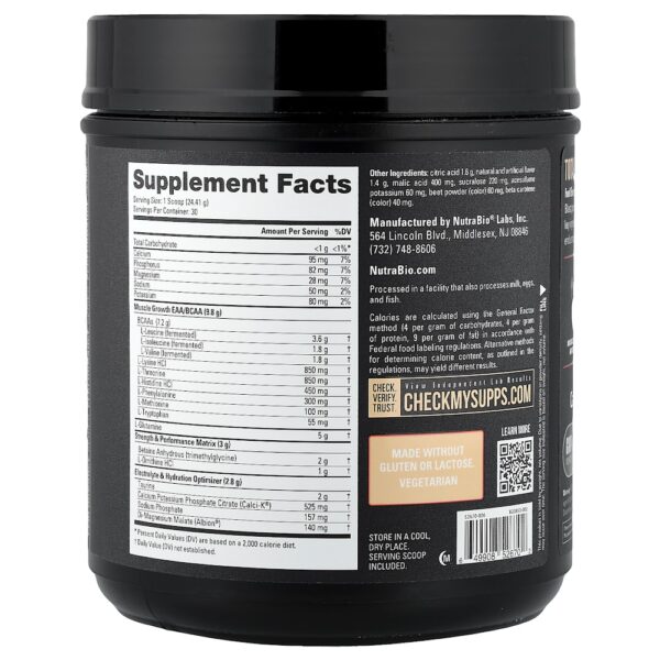 Nutrabio Labs - Intra Blast Intra-Treino Avançado Colada Crush 732 g (726 g)