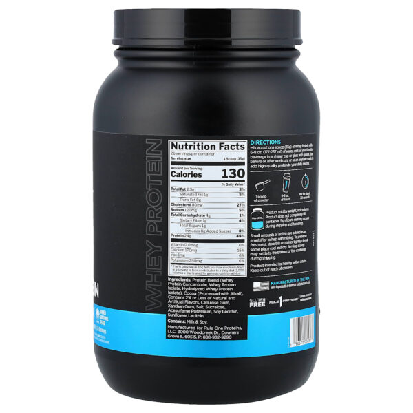 Rule One Proteins - Whey Protein Fudge de Chocolate 910 g