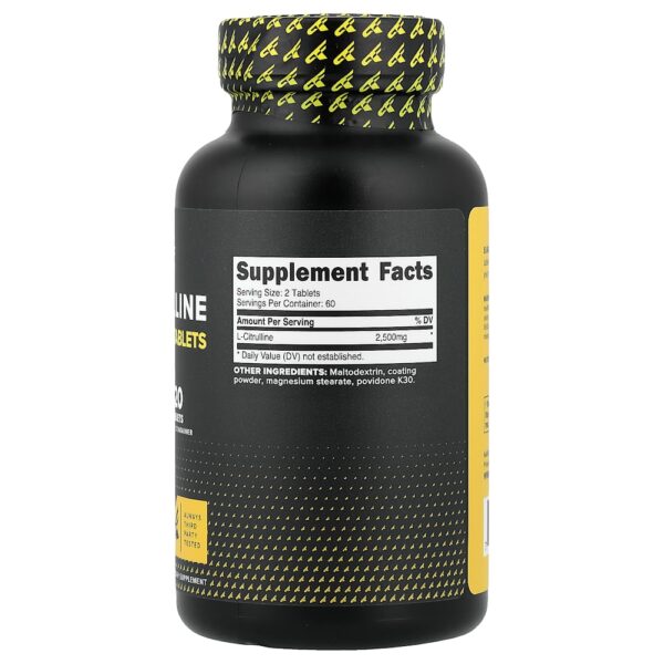 Primaforce - L-Citrulina 120 Comprimidos (1.250 mg por Comprimido)