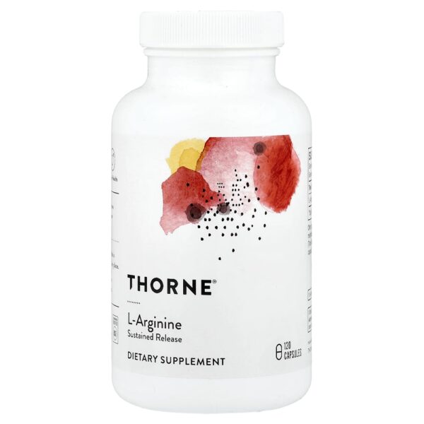 Thorne - L-Arginina 120 Cápsulas (500 mg por Cápsula)