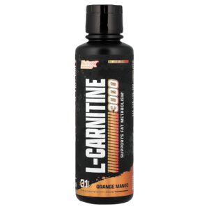 Nutrex Research - L-Carnitina 3000 Laranja e Manga 465 ml
