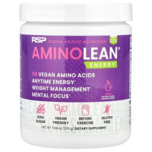 RSP Nutrition - AminoLean Energy Açaí 225 g