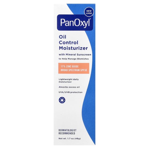 PanOxyl - Hidratante para Controle de Oleosidade FPS 30 48 g