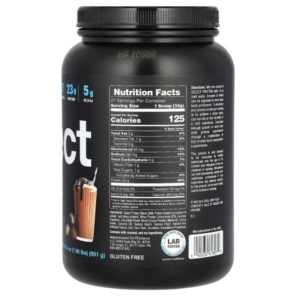 PEScience - Select Protein Powder Trufa de Chocolate 891 g
