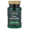 Swanson Vitamins - Zinco e Carnosina 60 Cápsulas