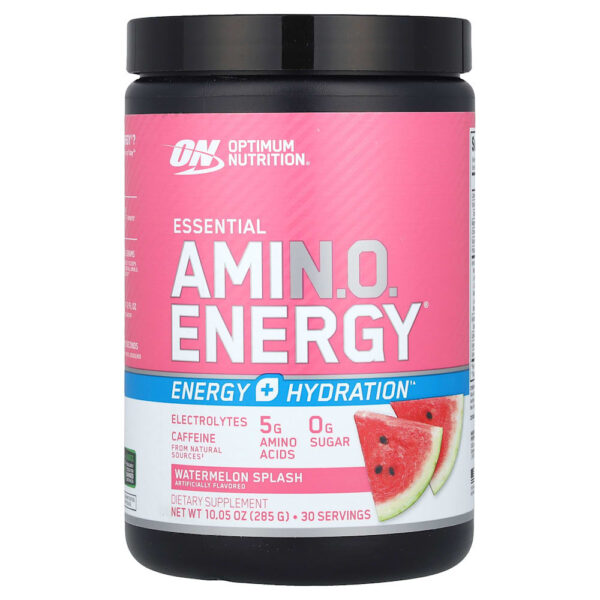 Optimum Nutrition - Essential Amin.O. Energy Splash de Melancia 285 g