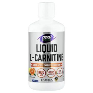 NOW Foods - Sports L-Carnitina Líquida Cítricos 945 ml