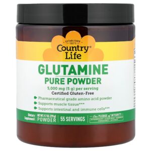 Country Life - Glutamina Pura em Pó 275 g
