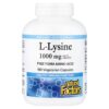Natural Factors - L-Lisina 500 mg 180 Cápsulas Vegetarianas