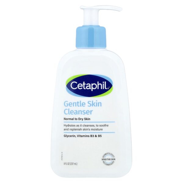 Cetaphil - Solução de Limpeza Suave para a Pele Pele Normal a Seca Sem Perfume 235 ml