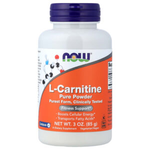NOW Foods - L-Carnitina Pura em Pó 85 g
