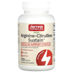 Jarrow Formulas - Sustentação de Arginina-Citrulina 120 Comprimidos