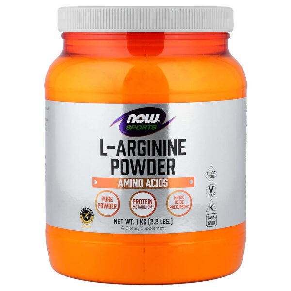 NOW Foods Sports - L-Arginina em Pó 1 kg