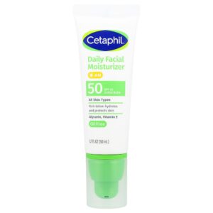 Cetaphil - Hidratante Facial Diário Protetor Solar FPS 50 Sem Perfume 50 ml