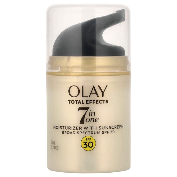 55-10.jpg Olay - Total Efeitos Hidratante 7 em 1 com Protetor Solar FPS 30 50 ml