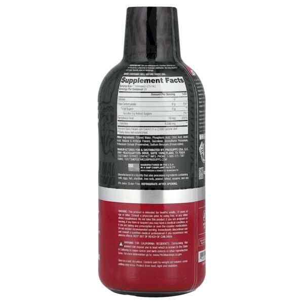 ProSupps - L-Carnitina 3000 Injeções Líquidas Fruto Silvestre 475 ml