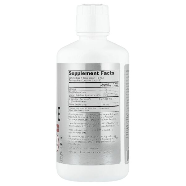55-23.jpg NOW Foods - Sports L-Carnitina Líquida Cítricos 945 ml