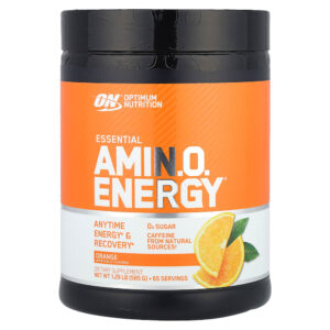 Optimum Nutrition - Energia de Aminoácidos Essenciais Laranja Refrescante 585 g
