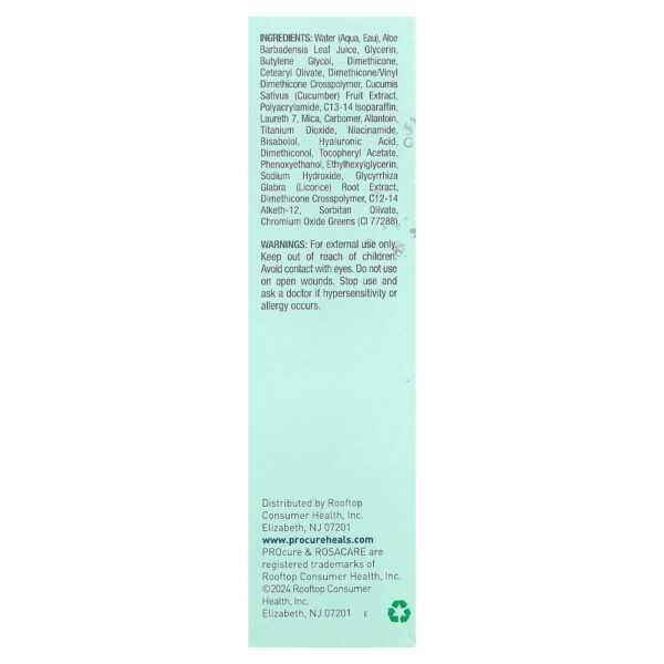 Procure - Rosacare Hydrogel Creme 60 ml