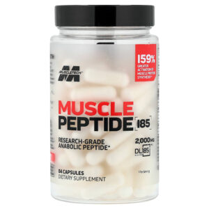 MuscleTech - Muscle Peptide 185 84 Cápsulas (666 mg por Cápsula)