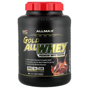 ALLMAX - GOLD ALLWHEY Proteína Whey Premium Chocolate 2,27 kg