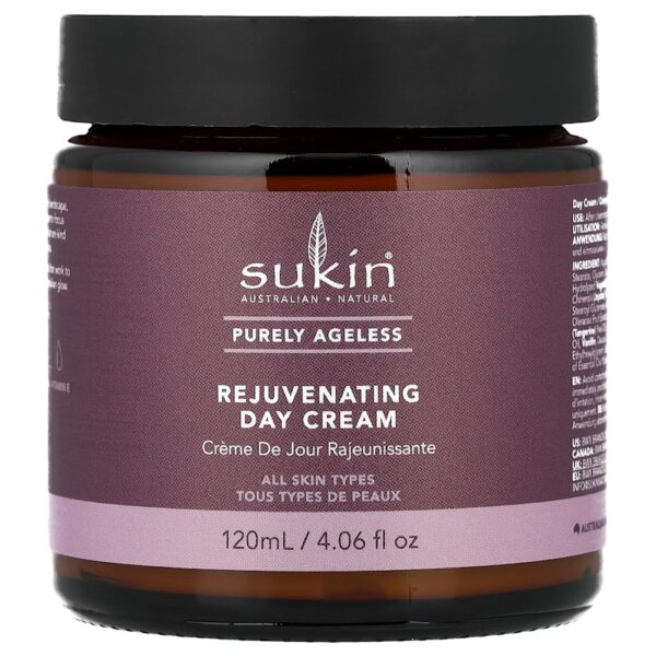 Sukin - Purely Ageless Creme Diurno Rejuvenescedor Todos os Tipos de Pele 120 ml