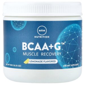57-28.jpg MRM Nutrition - BCAA+G Recuperação Muscular Limonada 180 g