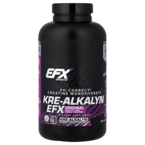 EFX Sports - Kre-Alkalyn EFX 240 Cápsulas (750 mg por Cápsula)