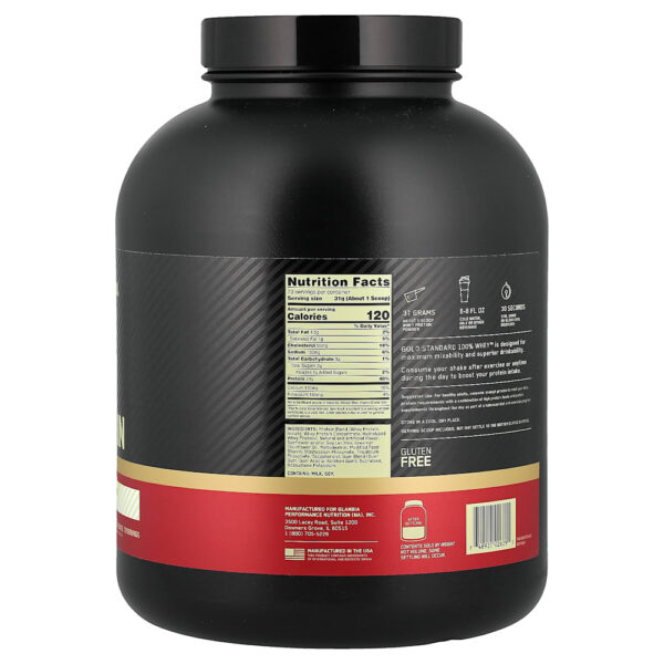 58-1.jpg Optimum Nutrition - Gold Standard 100% Whey Protein Chocolate Branco 2,26 kg