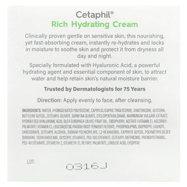59-13.jpg Cetaphil - Creme Hidratante Rico com Ácido Hialurônico 48 g