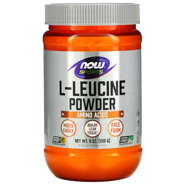 NOW Foods - Sports Pó de L-Leucina 255 g