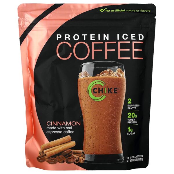 Chike Nutrition - Café Gelado com Proteína Canela 406 g
