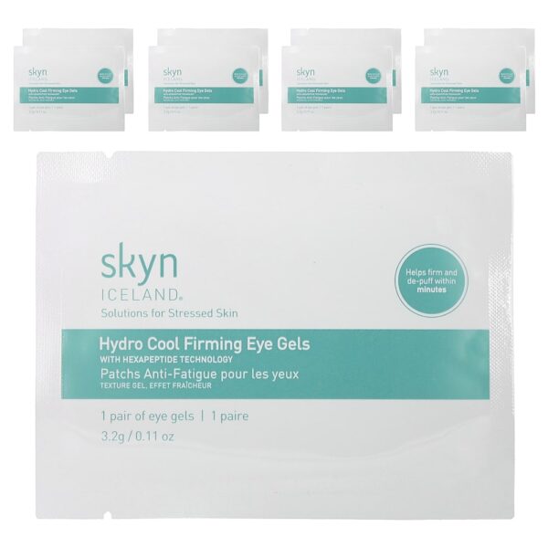 Skyn Iceland - Géis Firmadores para a Área dos Olhos Hydro Cool 8 Pares