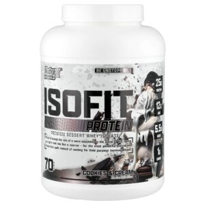 Nutrex Research - ISOFIT Protein Biscoitos e Creme IsoFit 2.450 g