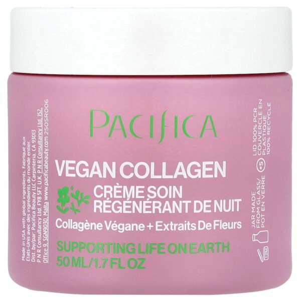 Pacifica - Colágeno Vegano Creme de Recuperação Durante a Noite 50 ml