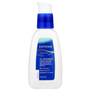 Differin - Hidratante para Absorção de Óleo com Protetor Solar FPS 30 120 ml