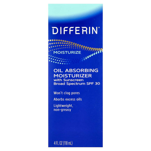 61-11.jpg Differin - Hidratante para Absorção de Óleo com Protetor Solar FPS 30 120 ml