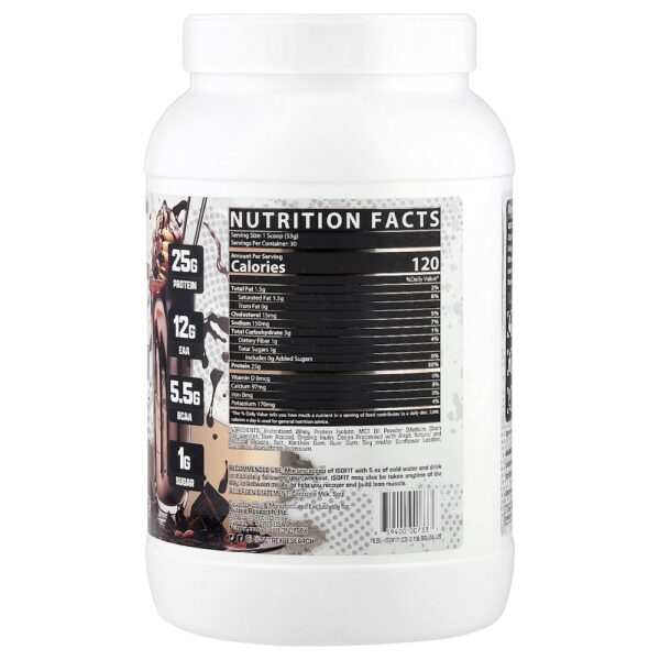 61-2.jpg Nutrex Research - IsoFit Protein Shake de Chocolate 993 g