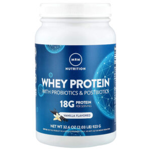 61.jpg MRM Nutrition - Whey Protein com Probióticos e Pós-bióticos Baunilha 923 g