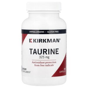 Kirkman Labs - Taurina 325 mg 250 Cápsulas