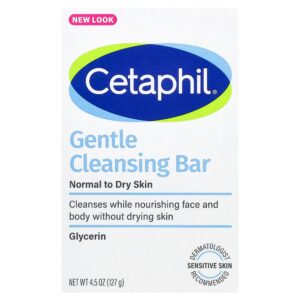 61-5.jpg Cetaphil - Sabonete em Barra para Limpeza Suave Pele Normal a Seca 127 g
