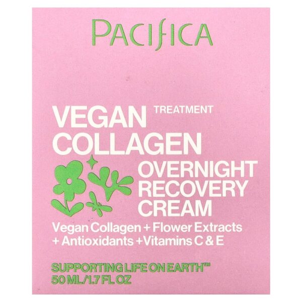 Pacifica - Colágeno Vegano Creme de Recuperação Durante a Noite 50 ml