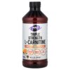 62-21.jpg NOW Foods Sports - L-Carnitina Potência Tripla Cítricos 475 ml