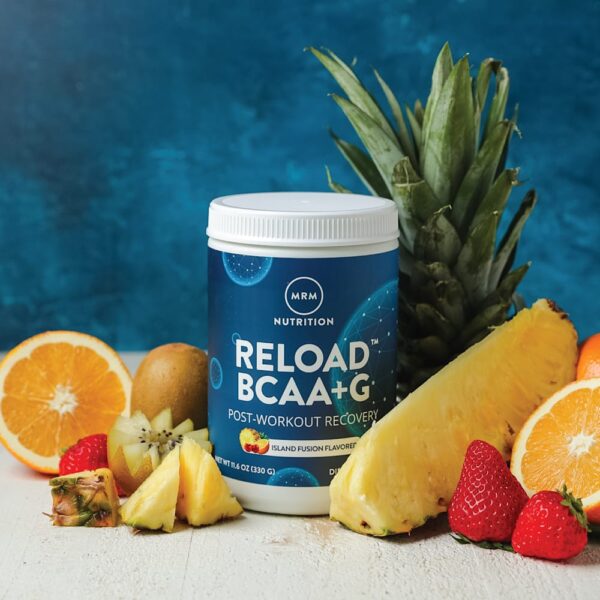 MRM Nutrition - Reload BCAA+G Recuperação Pós-Treino Island Fusion 330 g