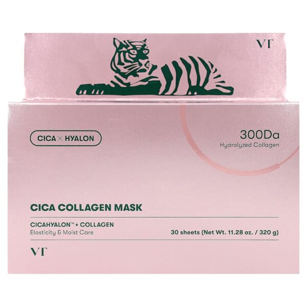VT Cosmetics - Máscara de Beleza de Colágeno de Cica 30 Unidades 320 g